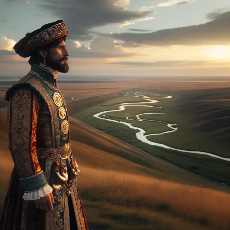 Visual representation of "marquis" - A person's title who owns a lot of land