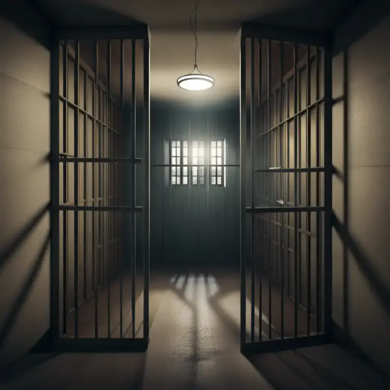 Visual representation of "commutable" - In law, a prison term or punishment can be changed to a less severe one.