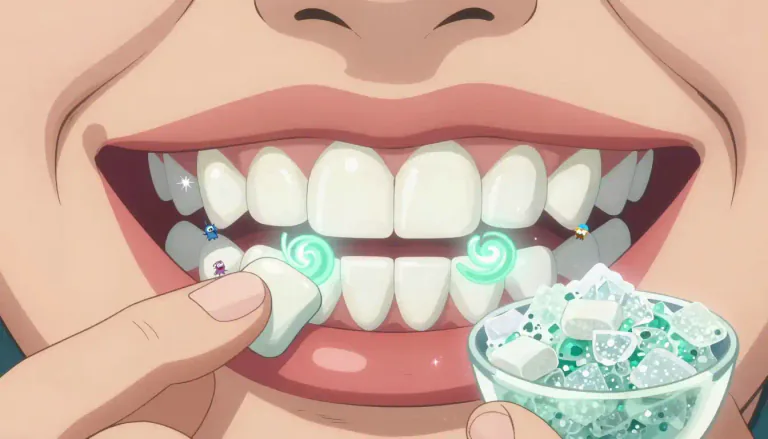 Visual representation of "xylitol" - Xylitol is a sugar alcohol used as a sweetener in many foods and dental products, which may have health benefits such as preventing cavities.