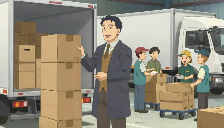 Visual representation of "jobber" - A person who buys goods from manufacturers and sells them to retailers or other merchants; a wholesaler.