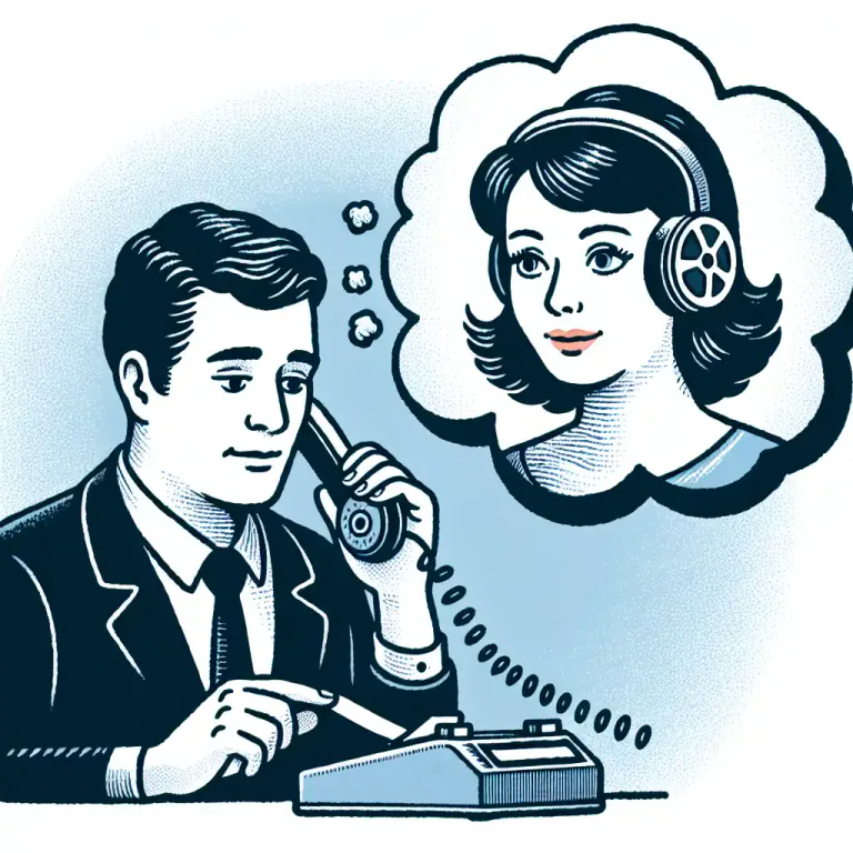 Visual representation of "voicemail" - To leave a message on someone's voicemail system.