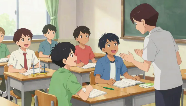 Visual representation of "coeducation" - A mode of education where both male and female students participate together.
