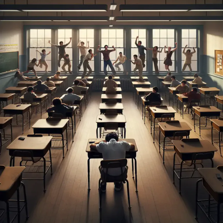 Visual representation of "absenteeism" - The practice of regularly staying away from work or school without good reason.