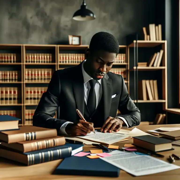 Visual representation of "draftsman" - A person who writes a legal or commercial document.