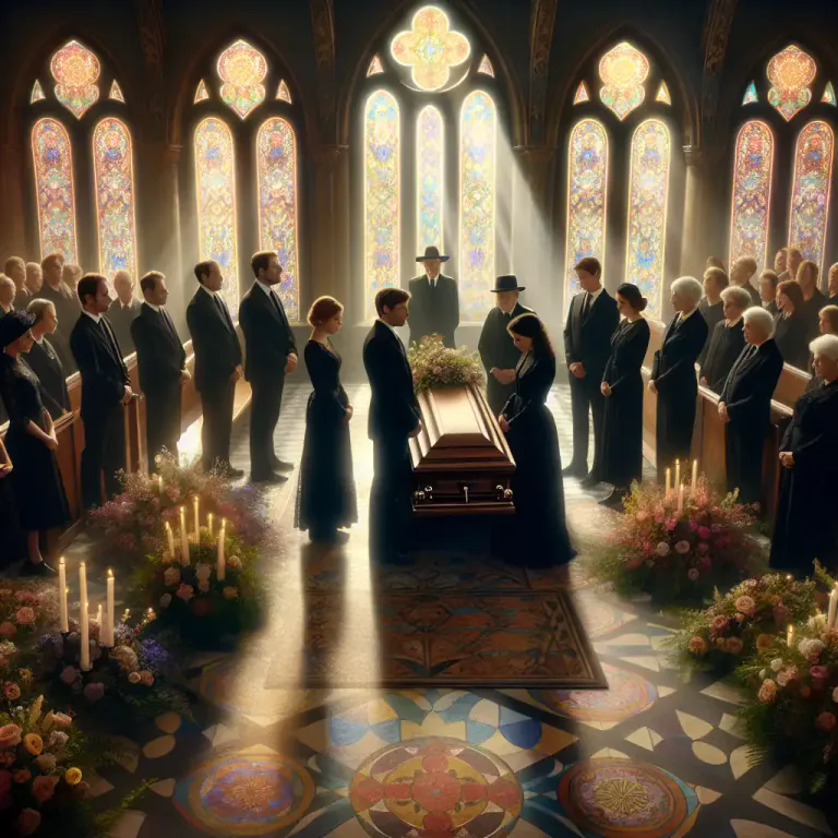Visual representation of "mortuary" - Relating to burial or tombs