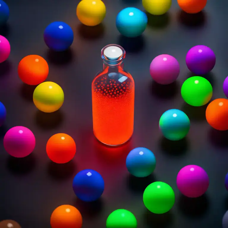 Visual representation of "scavenger" - A chemical substance that reacts with and removes particular molecules, ions, or radicals