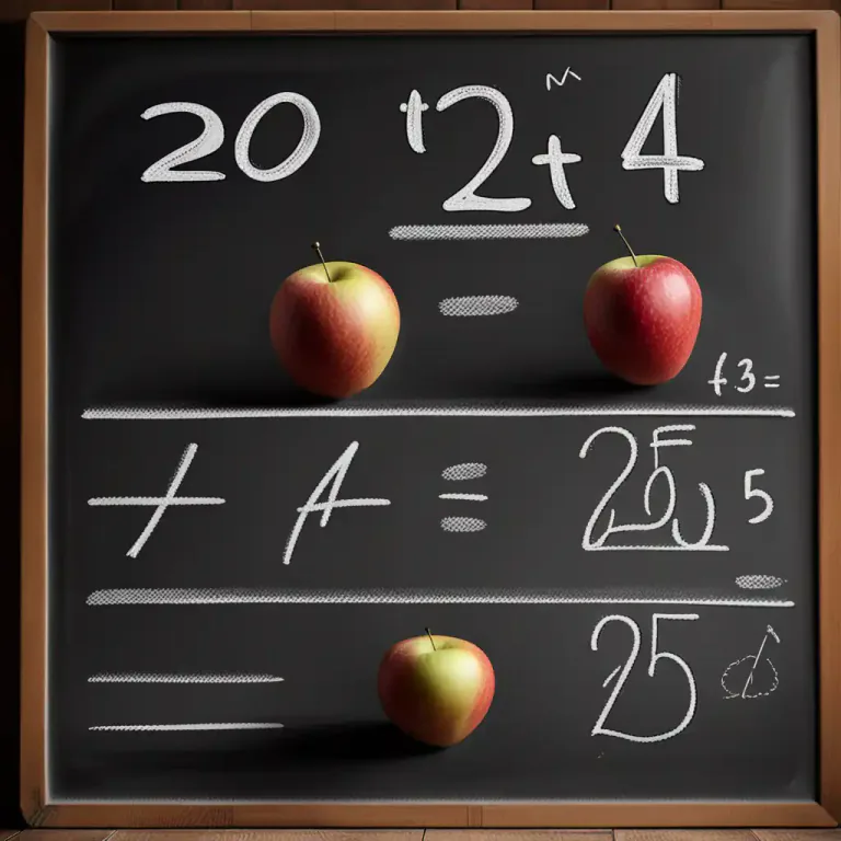 Visual representation of "divide" - To do a mathematical operation to find out how many times one number fits into another