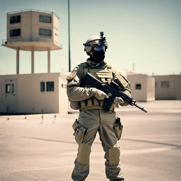 Visual representation of "picket" - A soldier or group of soldiers positioned to guard against surprise attack