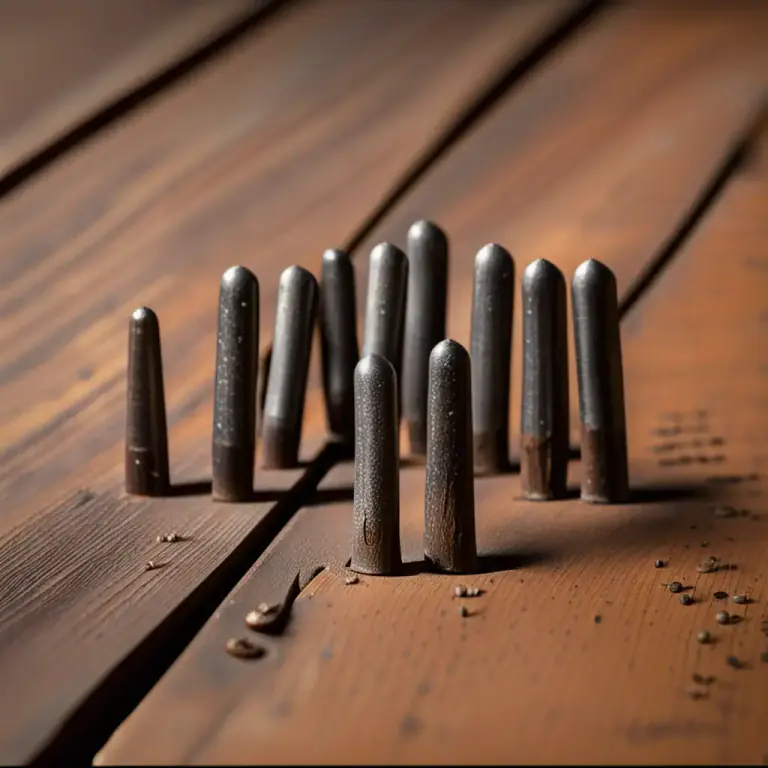 Visual representation of "penny" - A unit of weight for nails