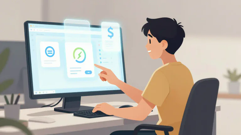 Visual representation of "intuition" - In computing, a user-friendly interface that is easy to understand without needing to learn or think about it.