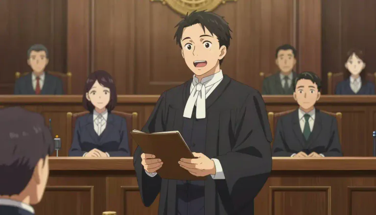 Visual representation of "barrister" - A type of lawyer in some countries who gives legal advice and represents clients in higher courts.