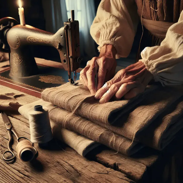 Visual representation of "baste" - Sew loosely with large running stitches to hold together temporarily.