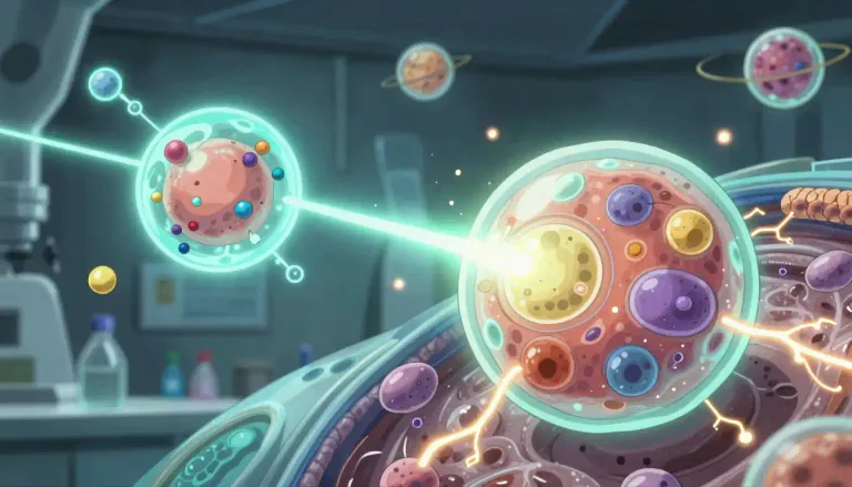 Visual representation of "biophysics" - The science that uses the theories and methods of physics to understand how biological systems work