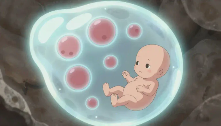 Visual representation of "parthenogenesis" - It's a type of reproduction where an egg can develop into a new individual without being fertilized by a sperm.