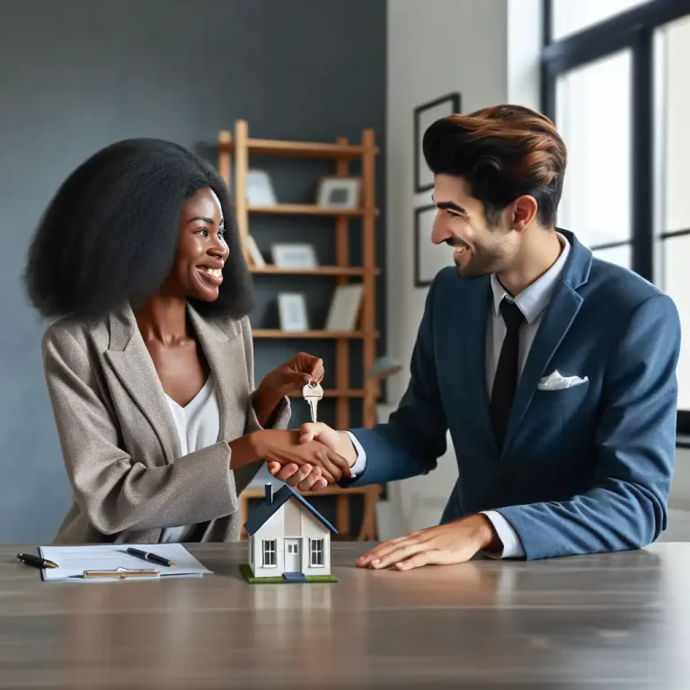 Visual representation of "transferability" - The ability of something to be sold or passed to another person.