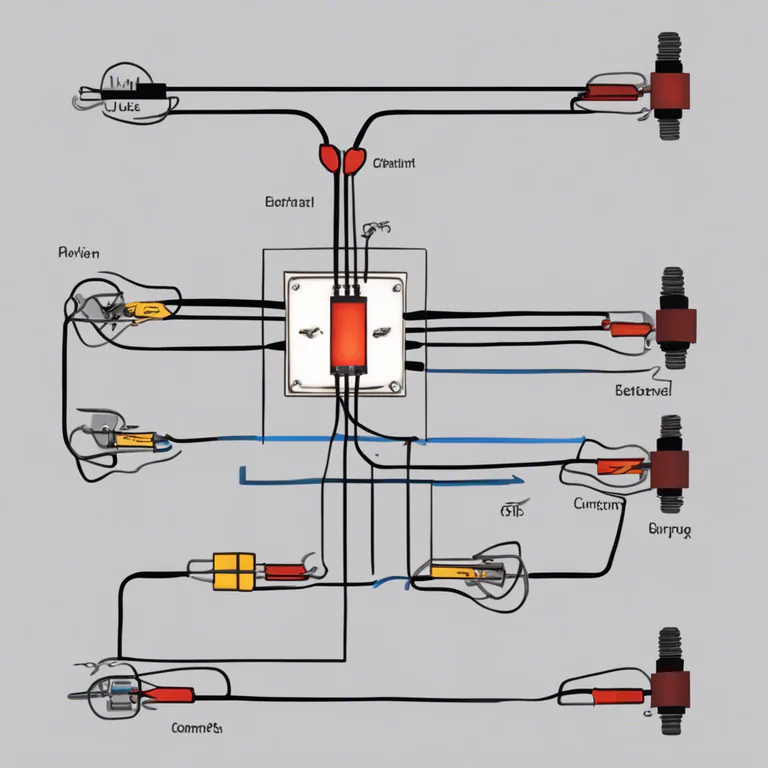Visual representation of "series" - In physics, it describes a circuit where components are arranged end-to-end so current flows through each one.