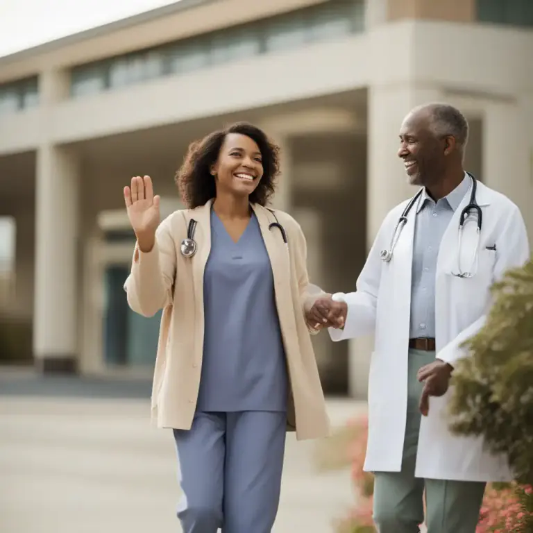 Visual representation of "do well" - to be healthy or in a good state