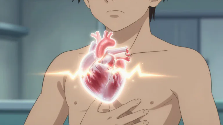 Visual representation of "dysrhythmia" - A condition where the heart beats irregularly or abnormally.