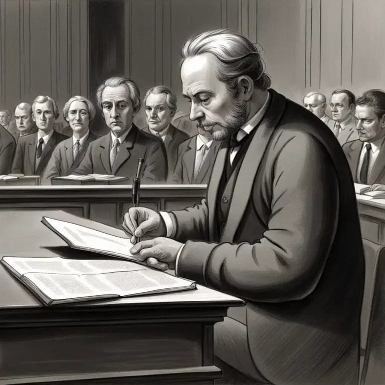 Visual representation of "recorder" - a person who keeps an official record of things, like in a court