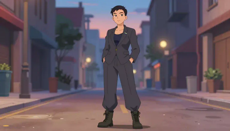 Visual representation of "butch" - A woman who is physically or behaviorally similar to a man, typically a lesbian with such characteristics.