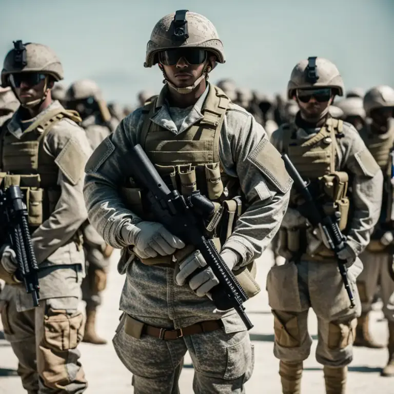 Visual representation of "company" - A military unit typically consisting of several platoons.