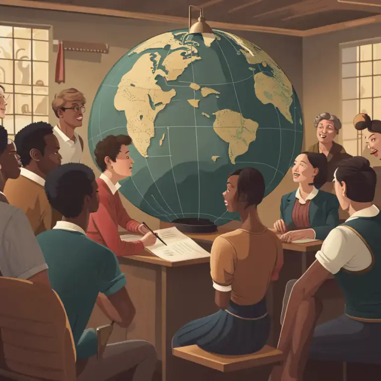 Visual representation of "cultural" - Related to the ideas, customs, and social behaviour of a society or group.