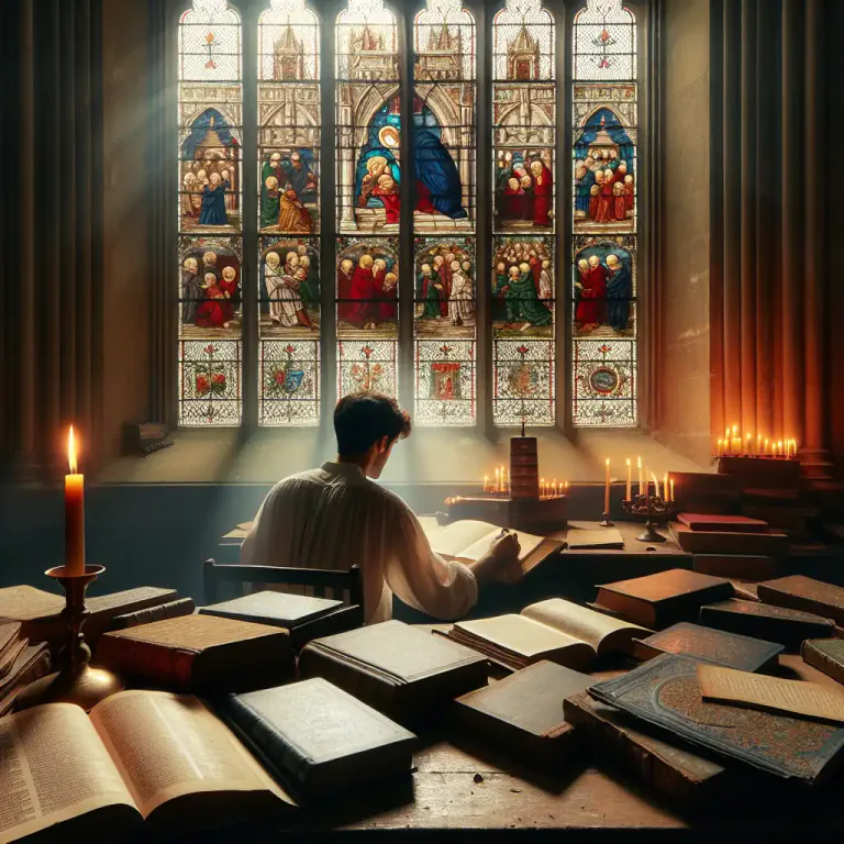 Visual representation of "divinity" - The study of religion and religious truth
