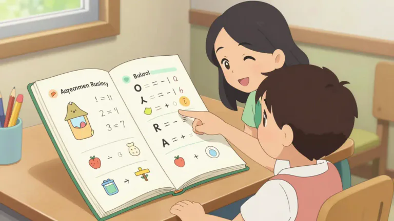 Visual representation of "primer" - A book for teaching children or beginners to learn the basics about a subject.