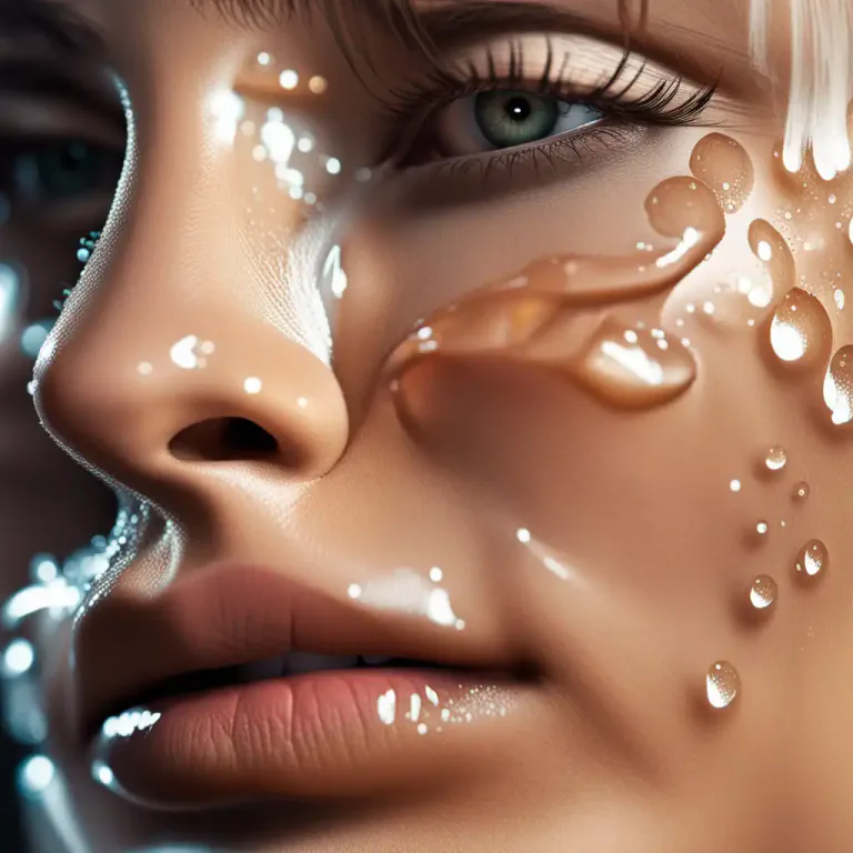 Visual representation of "moist" - Tearful or showing signs of tears.