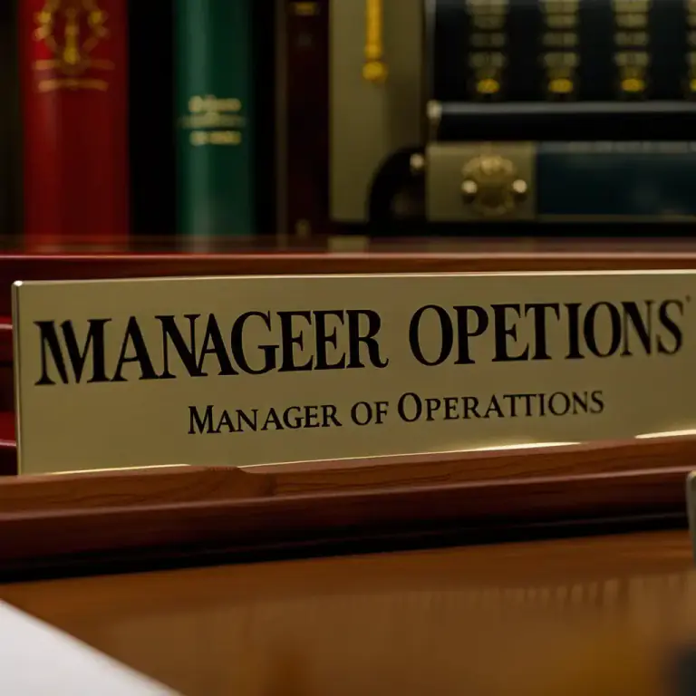 Visual representation of "title" - A name that describes someone's position or job