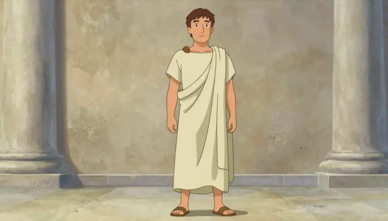 Visual representation of "pallium" - A pallium is a long, rectangular cloak worn by ancient Greeks and Romans.