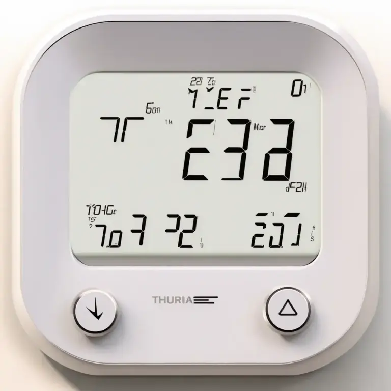 Visual representation of "raise/lower the temperature" - To increase or decrease the amount of heat in a place.