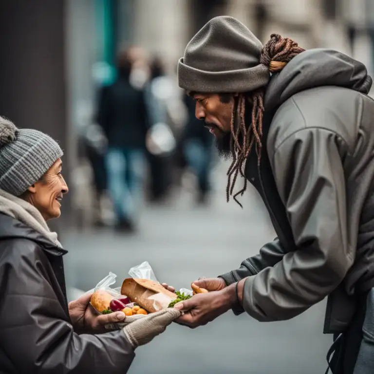 Visual representation of "human" - Feeling compassion or sympathy