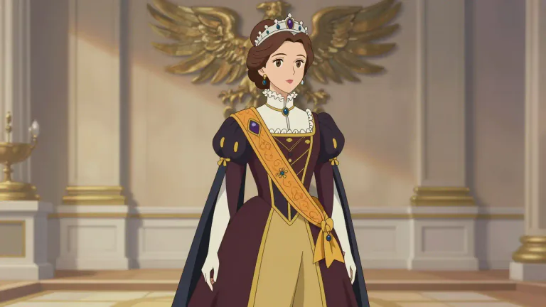 Visual representation of "wilhelmine" - Pertaining to or characteristic of the time of Emperor Wilhelm II of Germany, especially in context to culture and society.