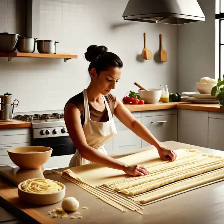 Visual representation of "pasta" - The dough used to make this food dish, sometimes used to refer to pasta in its uncooked form.