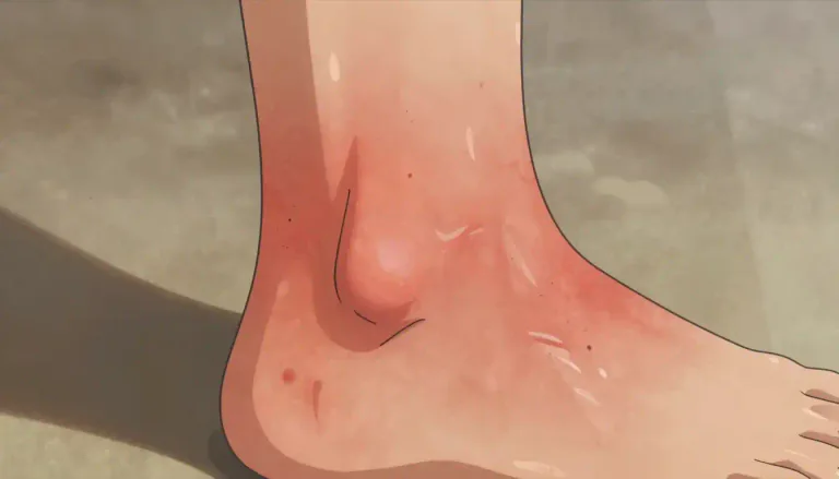 Visual representation of "cellulitis" - Cellulitis is a bacterial skin infection that causes inflammation, redness, and swelling of the skin.