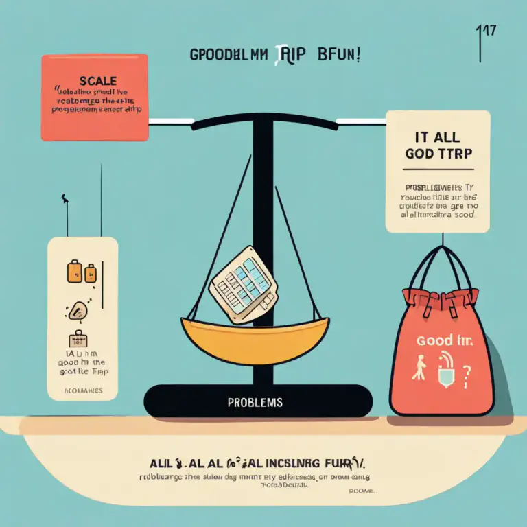 Visual representation of "all in all" - Considering everything