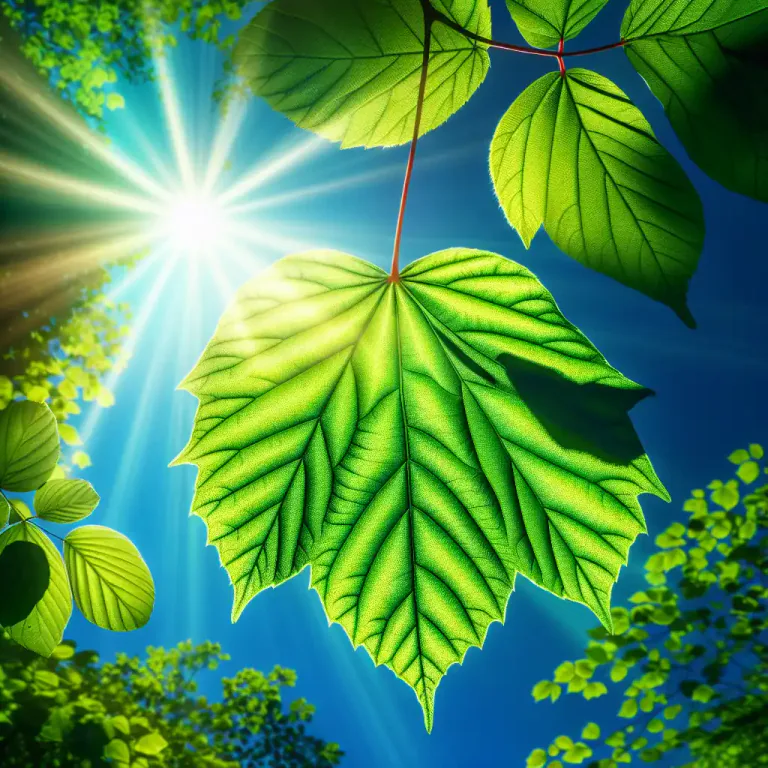 Visual representation of "pigmentation" - The process where plants or algae produce pigments, which are substances that absorb light.
