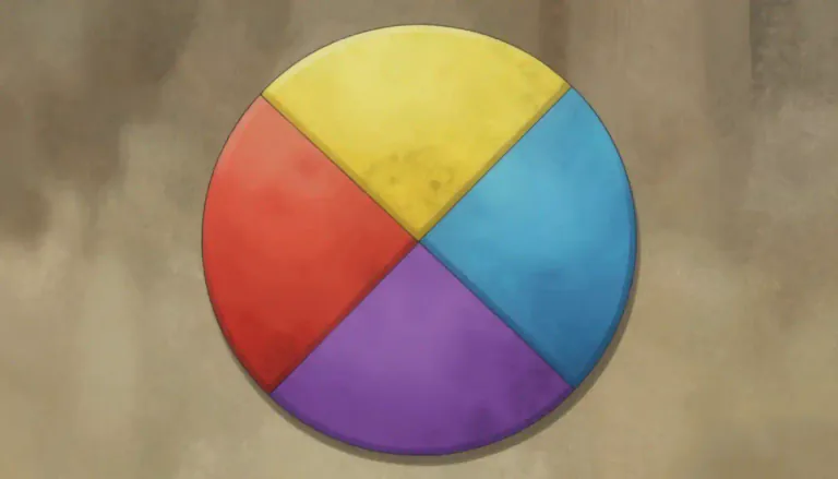 Visual representation of "tripartite" - Composed of or divided into three parts.