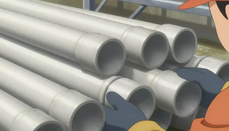 Visual representation of "pvc" - PVC stands for polyvinyl chloride, a type of plastic material used in various products and applications.