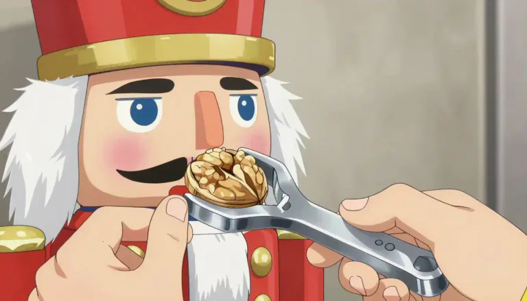 Visual representation of "nutcracker" - A tool used to crack nuts