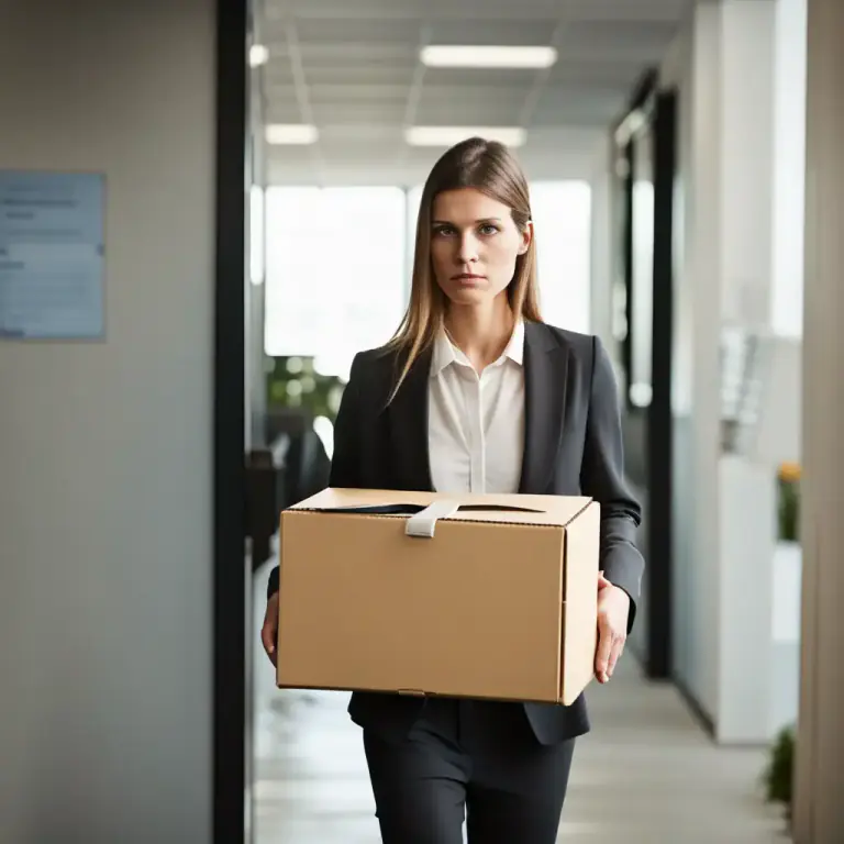 Visual representation of "removal" - Dismissal from a job or office