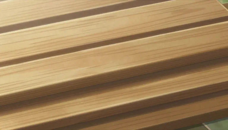 Visual representation of "slat" - A thin strip of wood, metal, or some other material, often used in construction or design