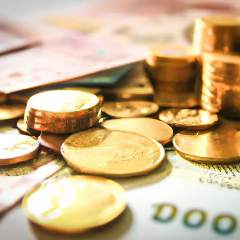 Visual representation of "good money" - A large amount of money