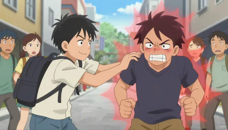 Visual representation of "provocation" - An action or event that causes anger or strong reaction from someone.