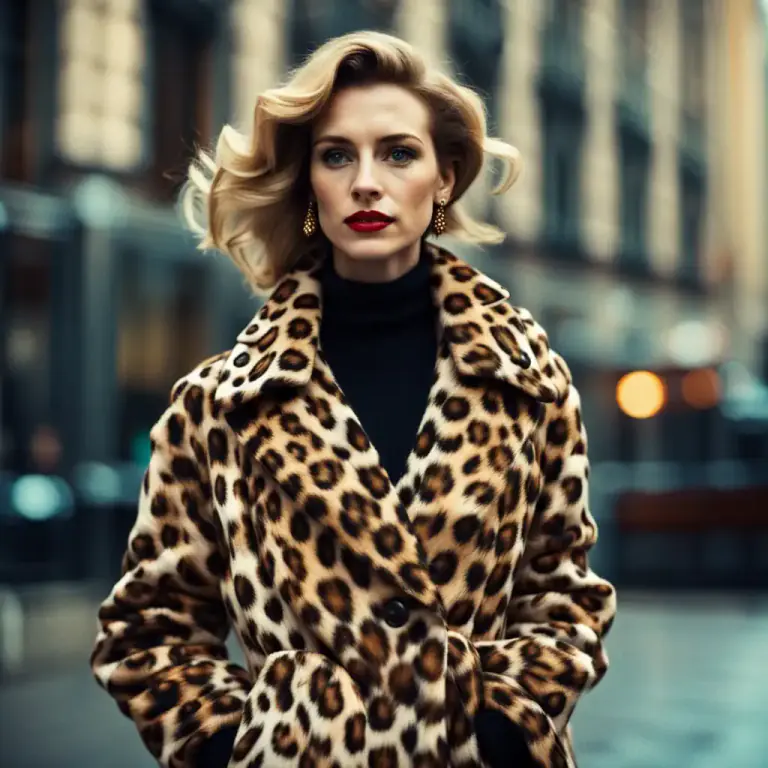 Visual representation of "leopard" - A patterned fabric that has dark spots similar to a leopard's skin.