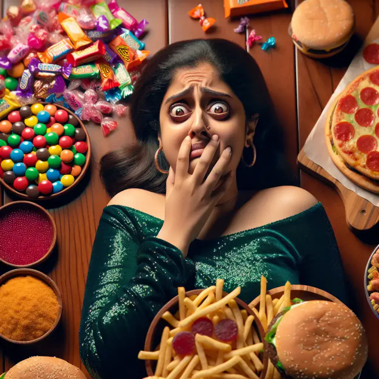 Visual representation of "incontinence" - Lack of self-control, especially over one's desires or behaviors