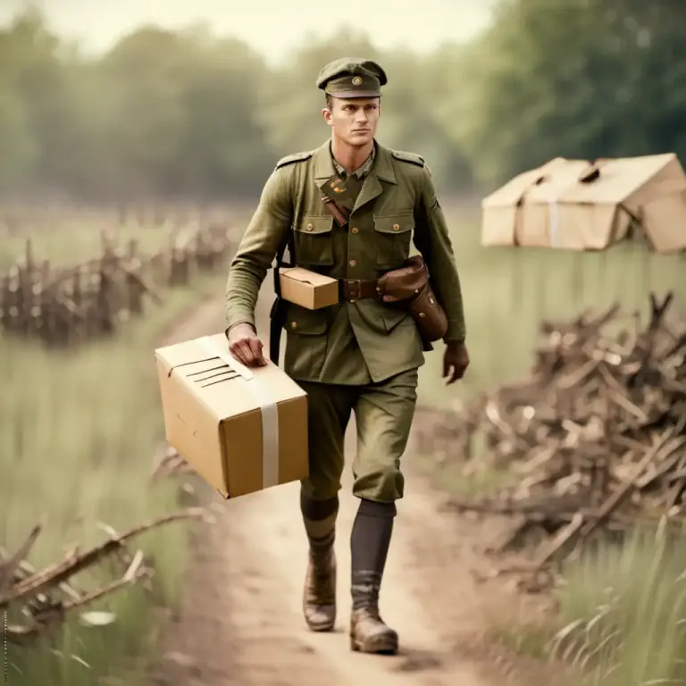 Visual representation of "footman" - A man in a range of professions or roles who operates on foot.