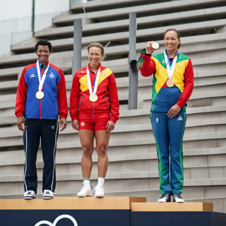 Visual representation of "medal" - To win a medal in a competition