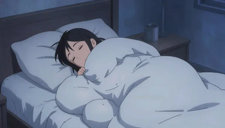 Visual representation of "doona" - A doona is a type of soft, fluffy cover used on a bed, typically filled with down or synthetic material, designed to keep people warm while sleeping.